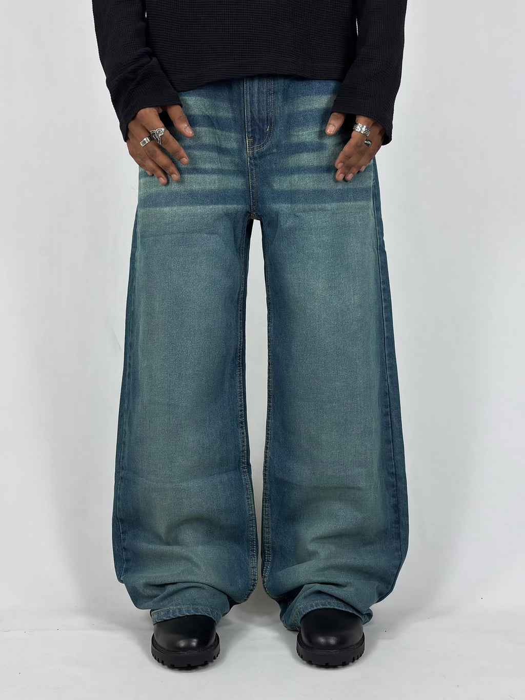 VTG Spider Green Wide Leg