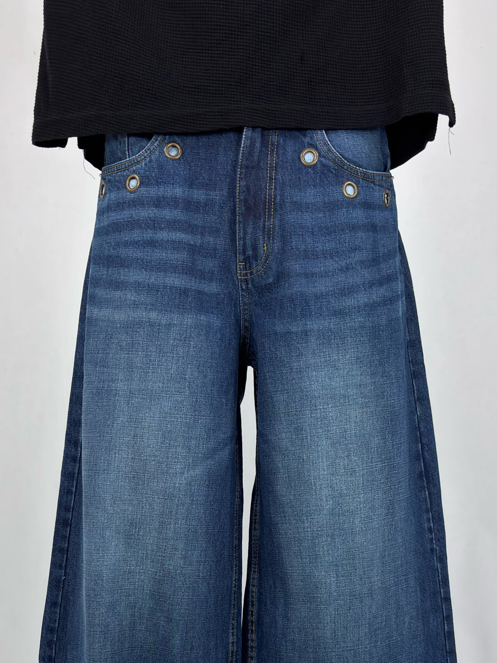 Blue Spider Wide Leg