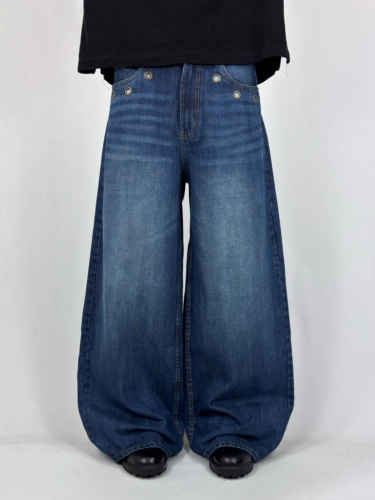 Blue Spider Wide Leg