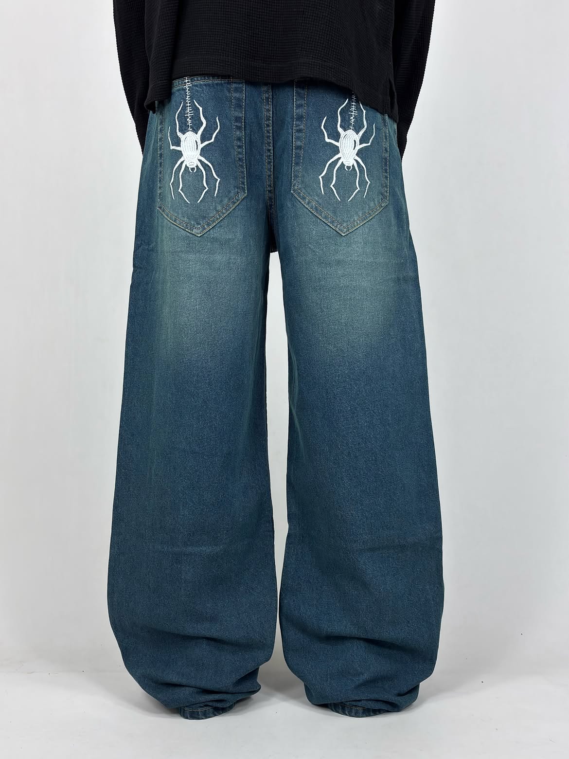 VTG Spider Green Wide Leg