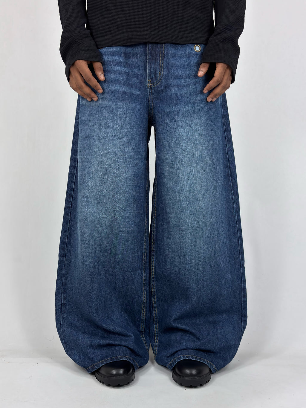 Blue Spider Wide Leg